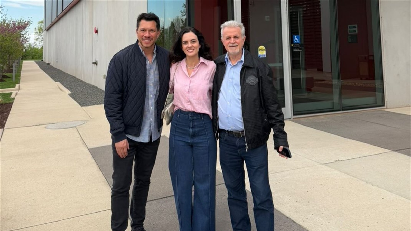 Representantes da AFGM durante visita técnica a um data center nos Estados Unidos