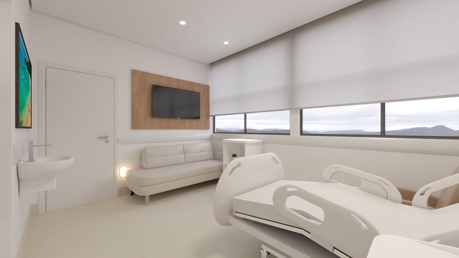 Athena Saúde Clínicas de Alagoinha — projeto de healthcare design AFGM