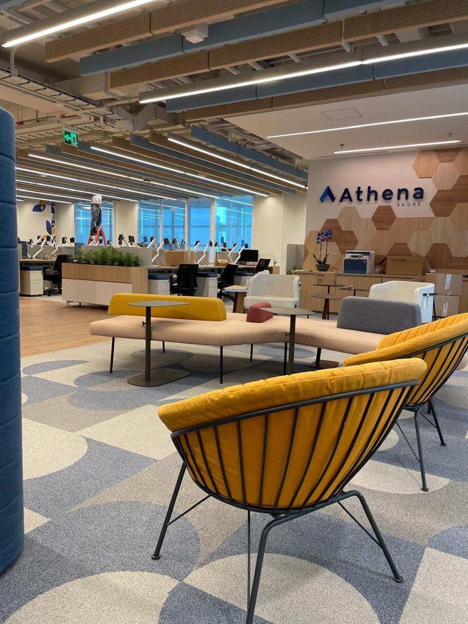 Athena Saúde Sede Administrativa — projeto residencial, comercial ou de interiores AFGM