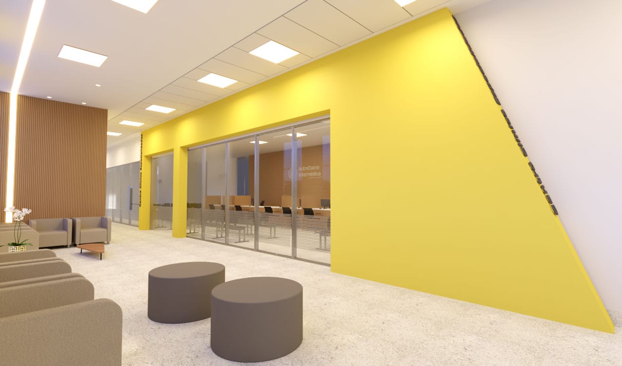 Centro de Saúde Jundiaí — projeto de healthcare design AFGM