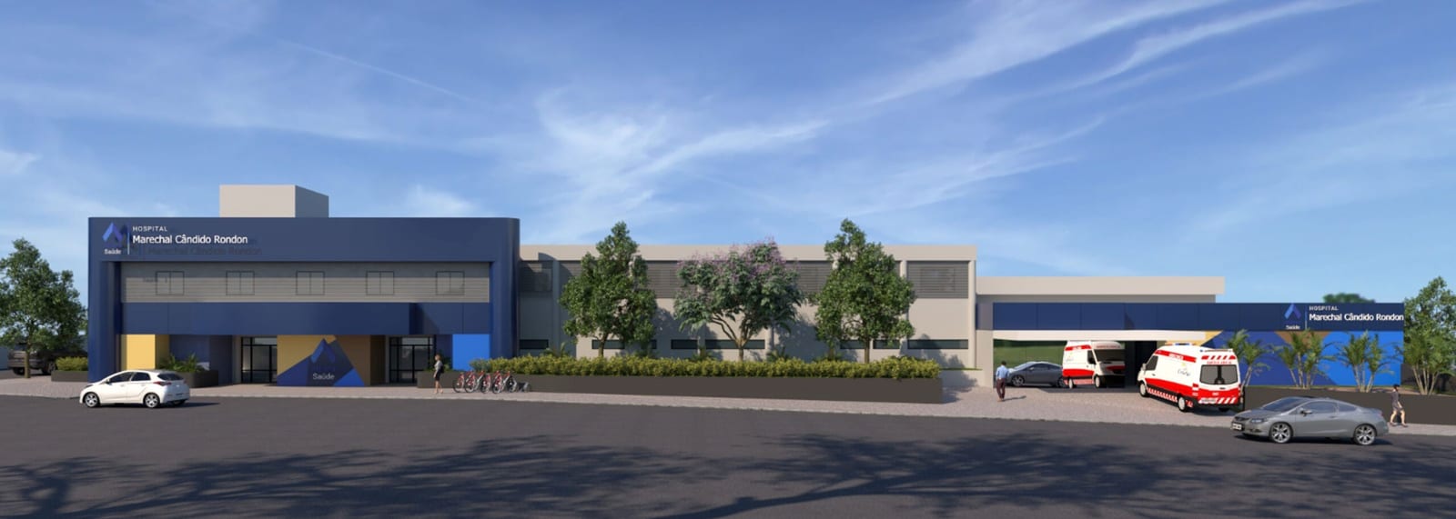 Hospital Marechal Candido Rondon — projeto de healthcare design AFGM