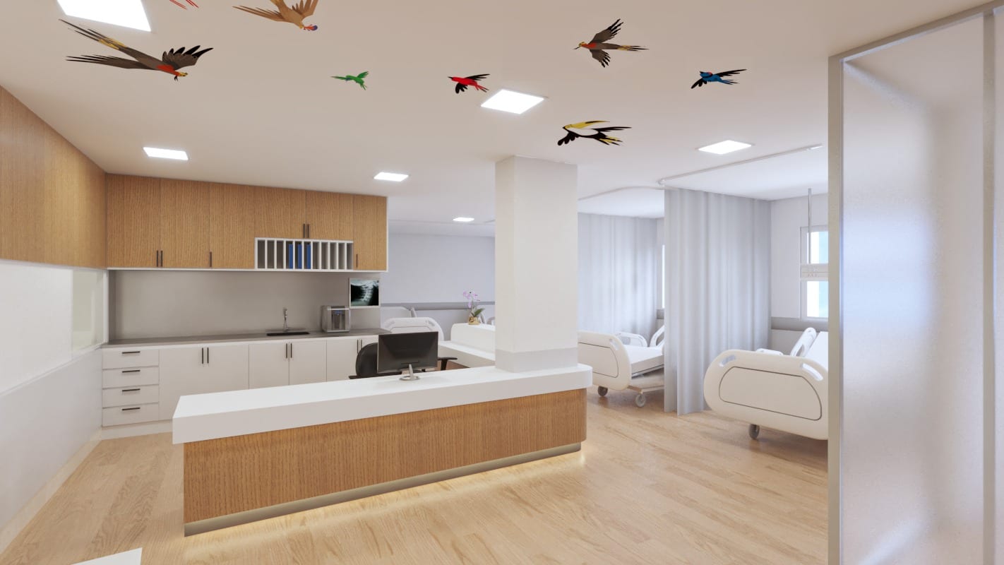 Lotedhal — projeto de healthcare design AFGM