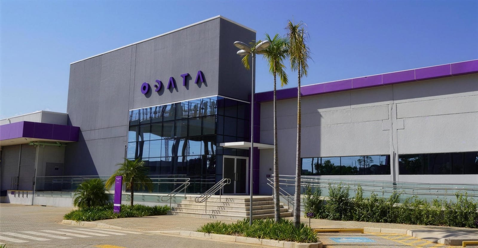 Acesso ao data center ODATA SP02, em Hortolândia (SP)