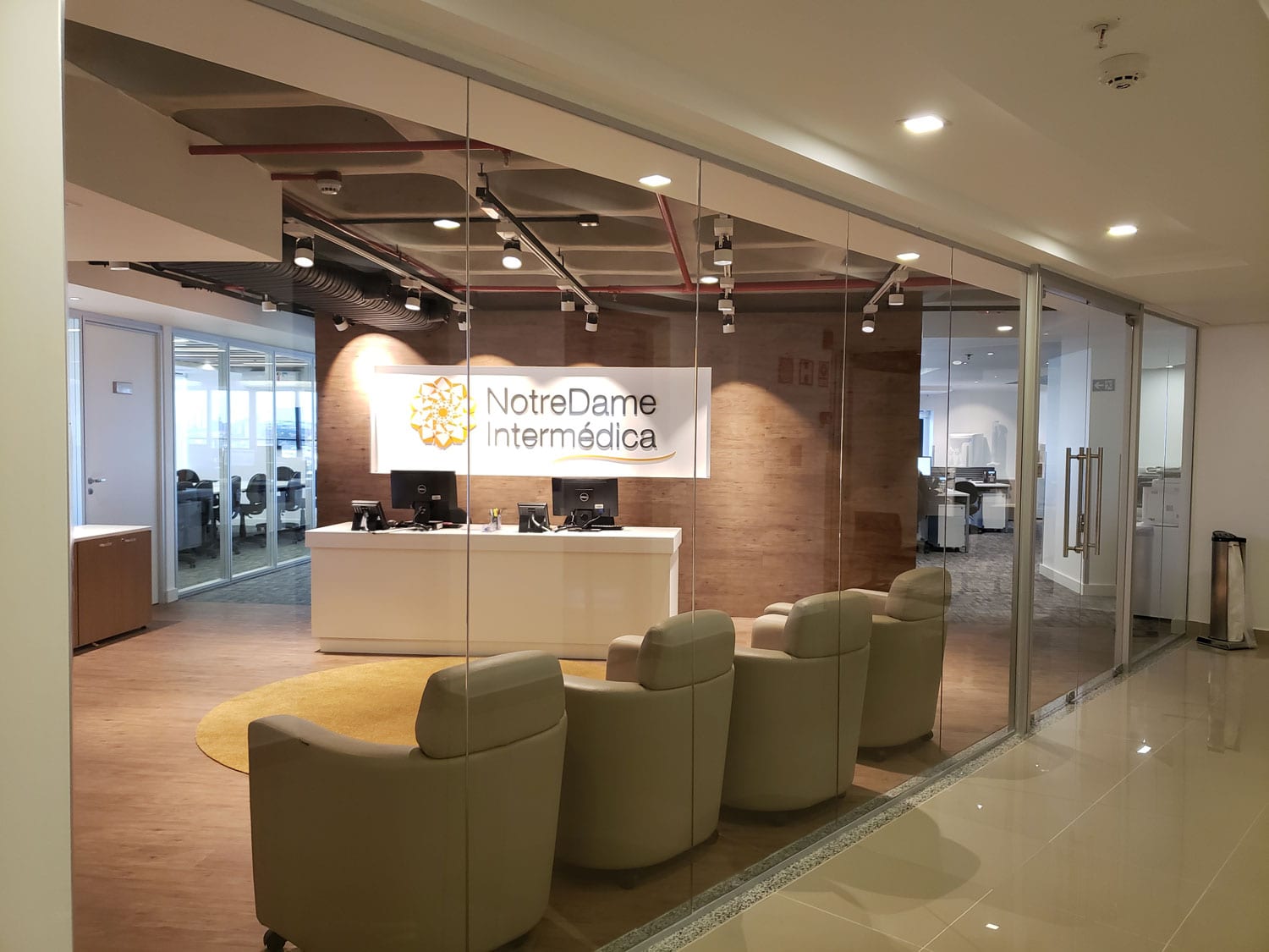 Sede Administrativa NotreDame Intermédica — projeto residencial, comercial ou de interiores AFGM