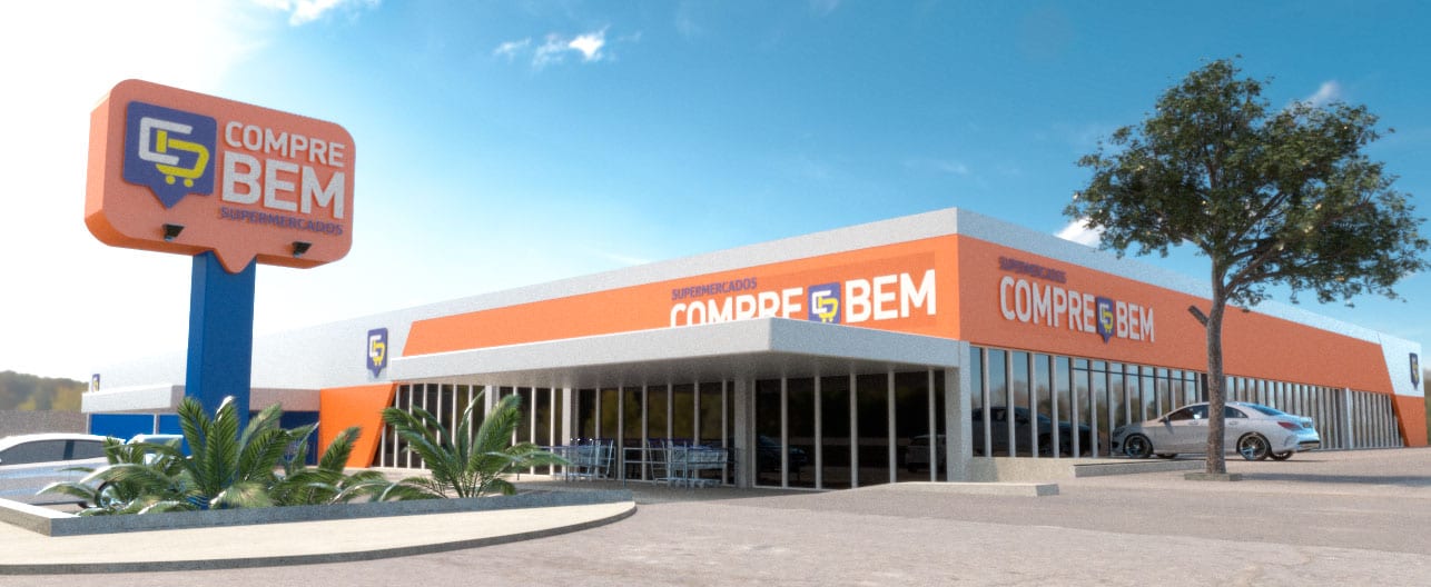 Supermercados Compre Bem — projeto residencial, comercial ou de interiores AFGM