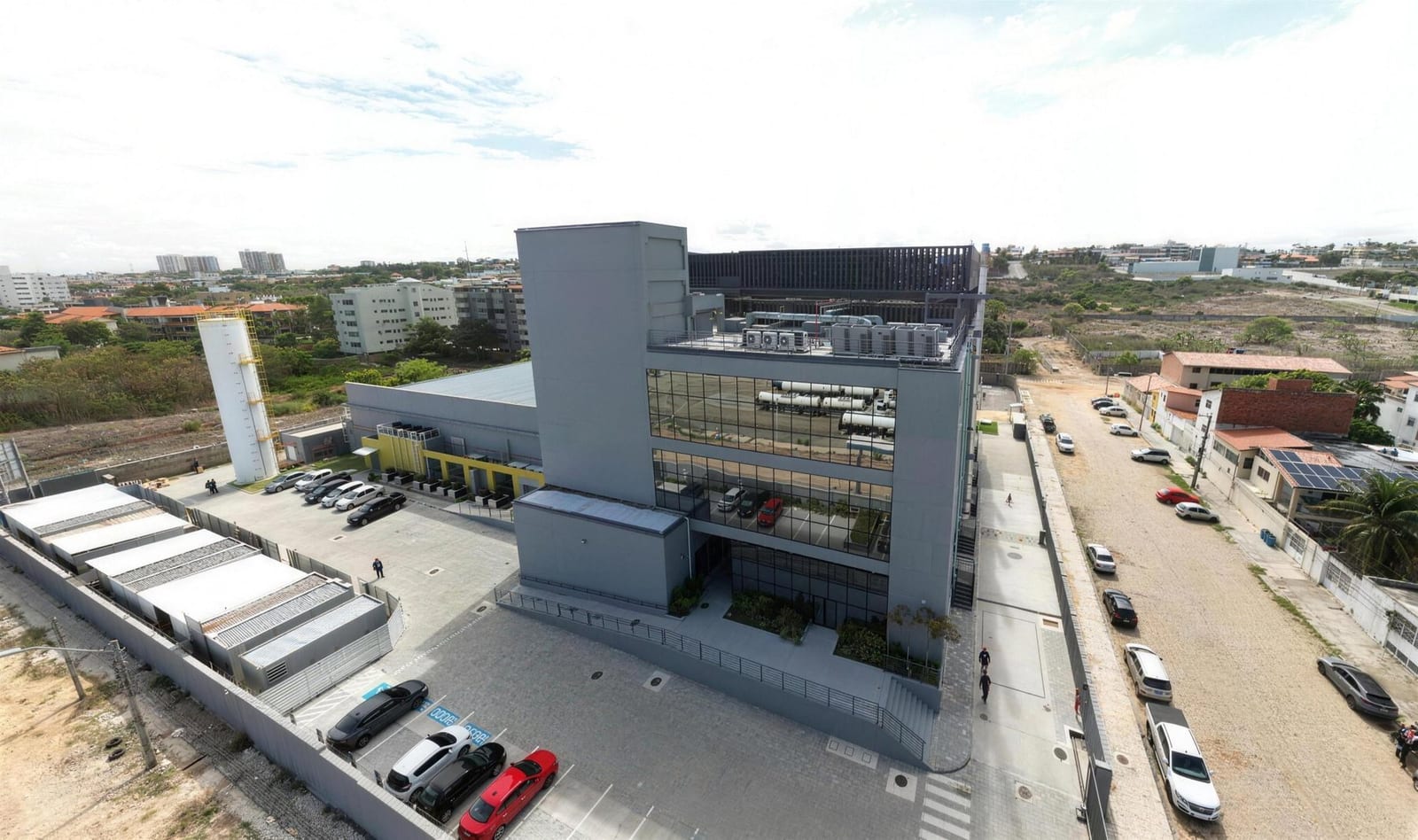 Edifício do data center Big Lobster (TFOR2), da Tec.to, em Fortaleza (CE)