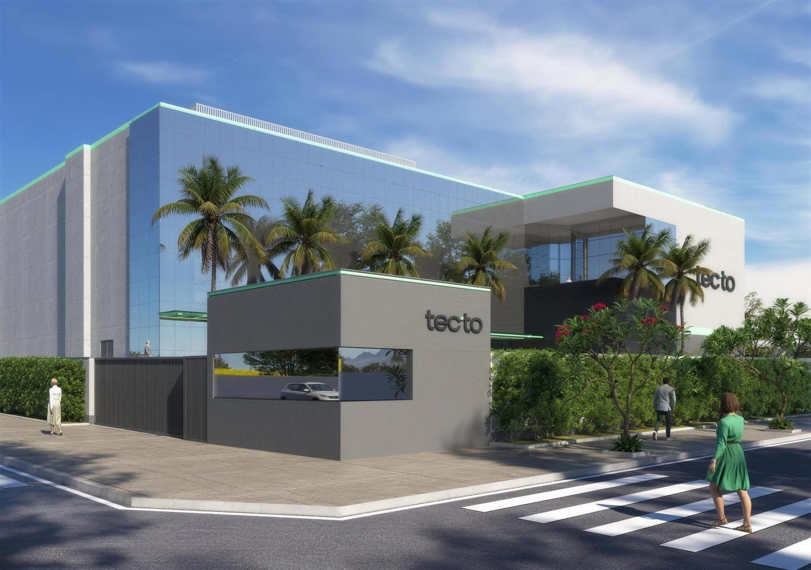 Edifício do data center Mega Lobster (TFOR3), da Tec.to, em Fortaleza (CE)