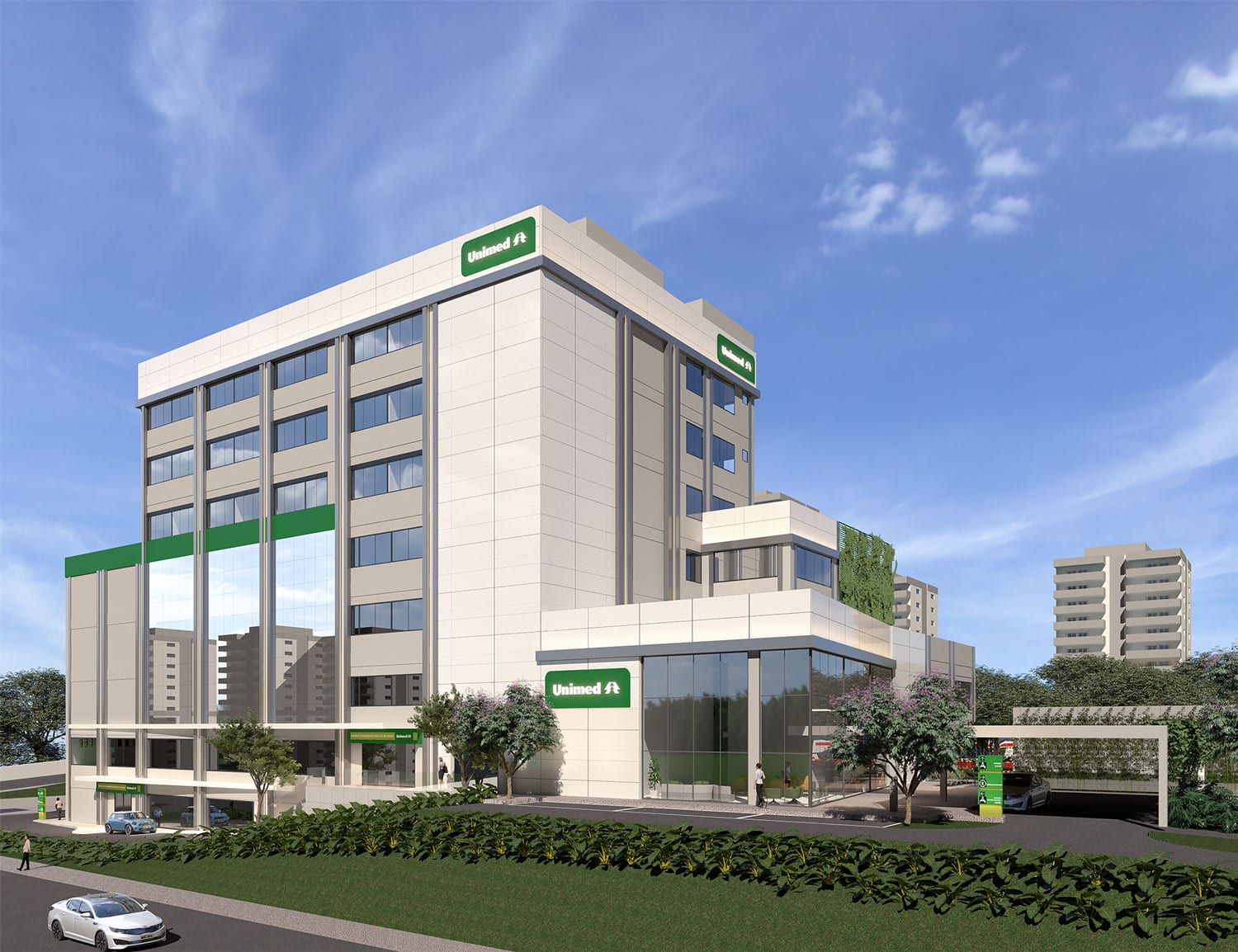 Unimed — projeto de healthcare design AFGM