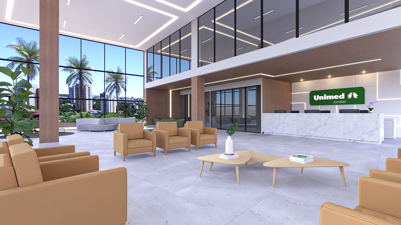 Unimed — projeto de healthcare design AFGM