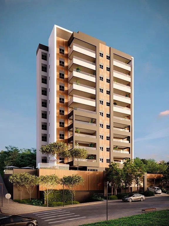 Torre residencial projetada pela AFGM